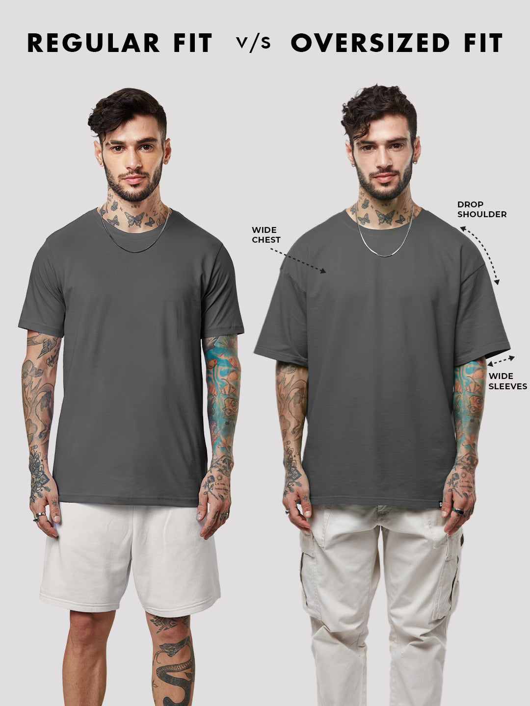 Ecru Heavyweight Relaxed Fit T-Shirt