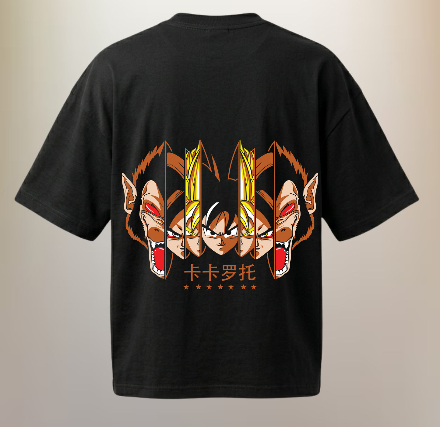 Goku Evolution "Kakarot" Oversized T-Shirt