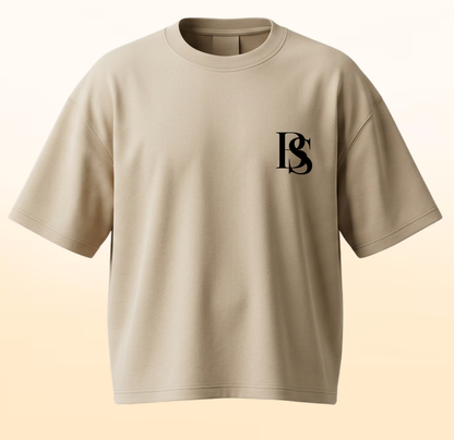 Ecru Heavyweight Relaxed Fit T-Shirt