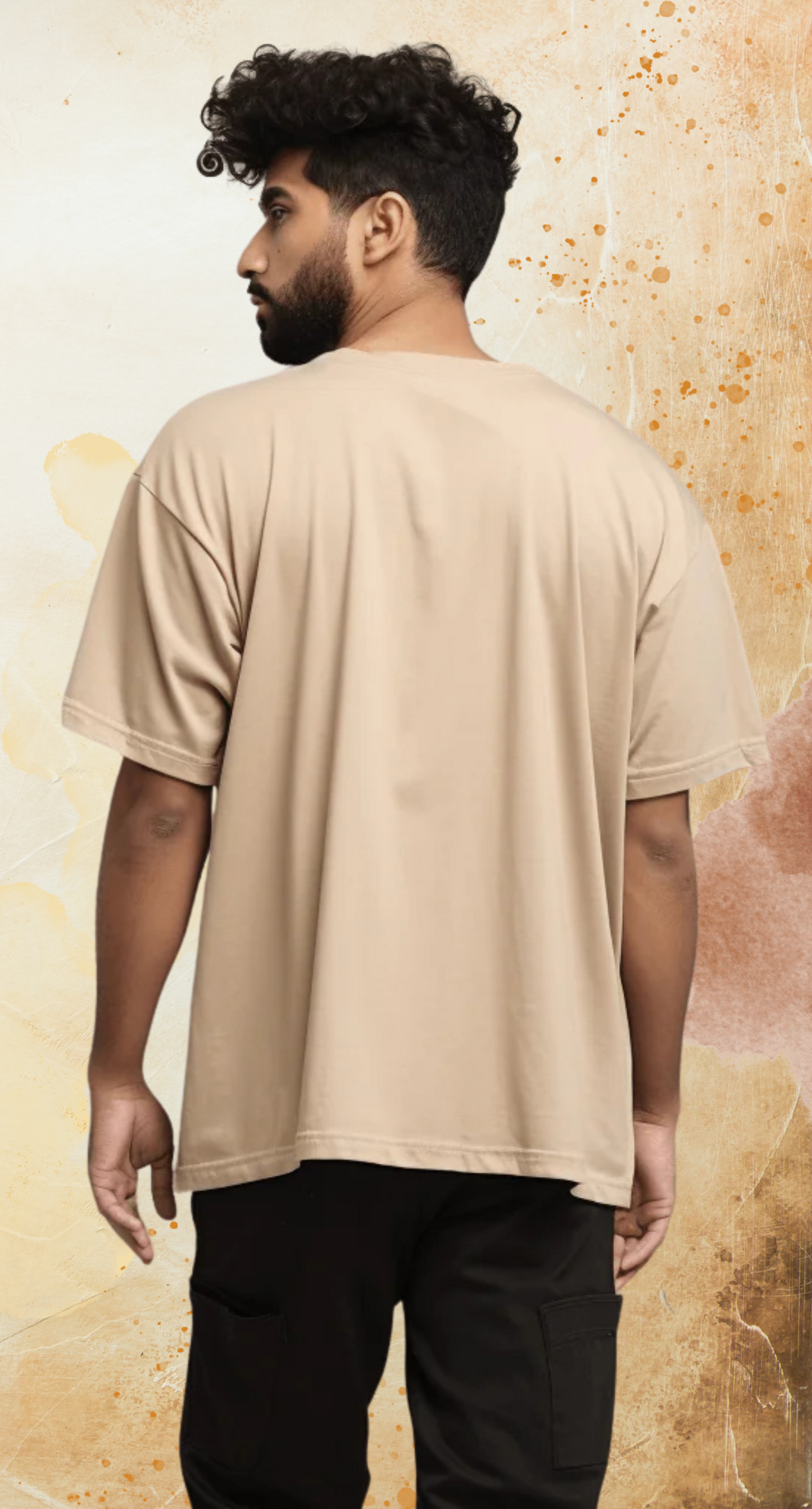 Ecru Heavyweight Relaxed Fit T-Shirt