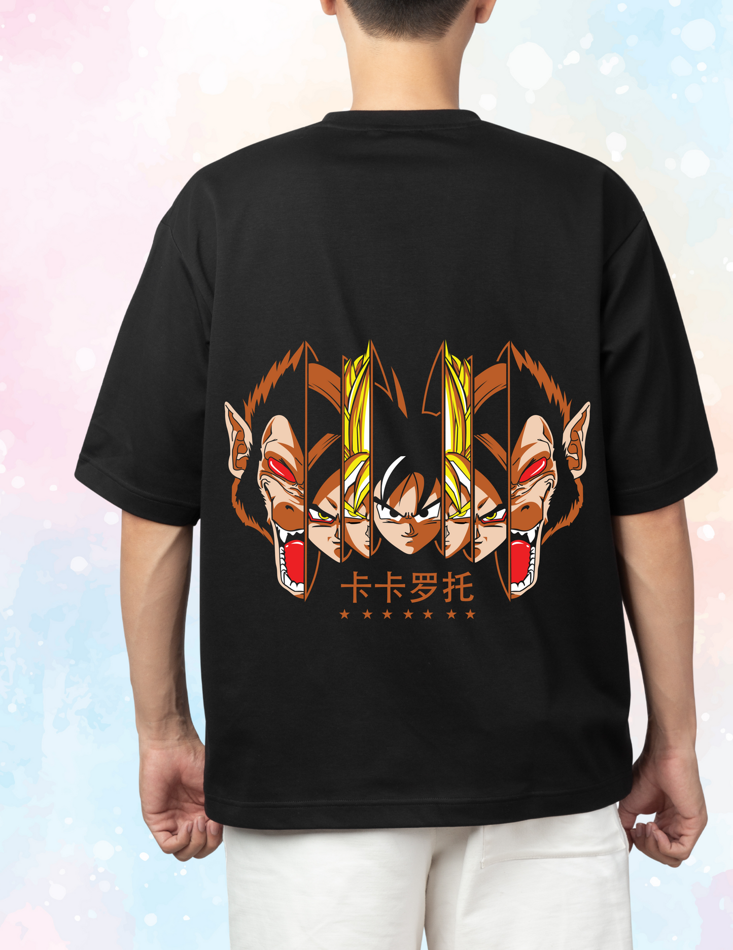 Goku Evolution "Kakarot" Oversized T-Shirt